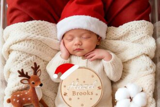 First christmas with newborn