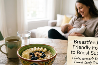 Breastfeeding Friendly Foods to Boost Supply