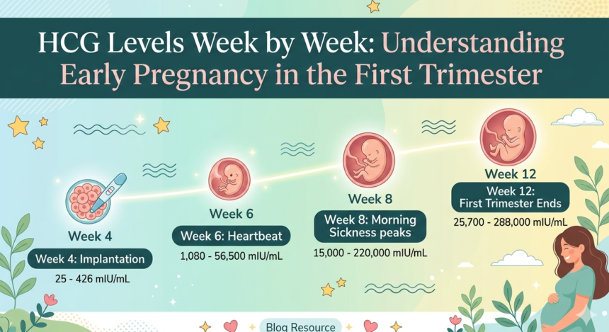 HCG Levels Week by Week: Understanding Early Pregnancy in the First Trimester