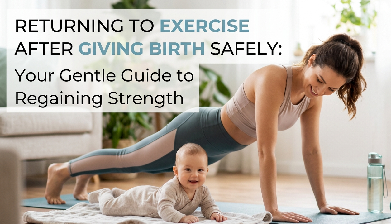 returning to exercise after giving birth safely