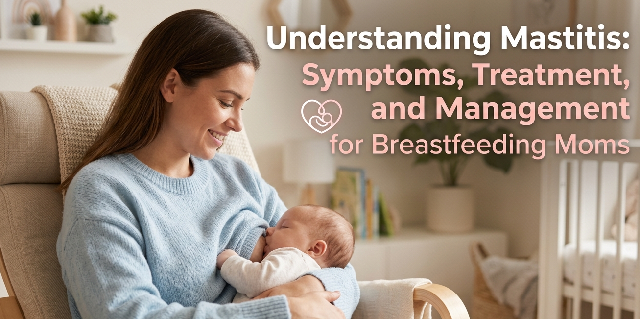 Understanding Mastitis: Symptoms, Treatment, and Management for Breastfeeding Moms