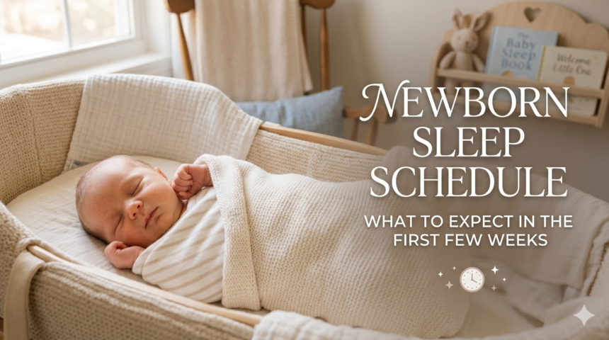 Newborn Sleep Schedule: What to Expect in the First Few Weeks