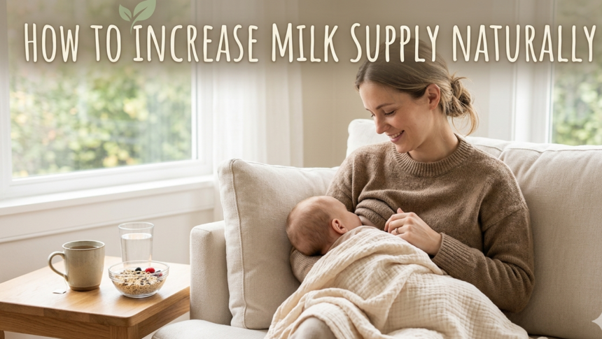 How to Increase Milk Supply Naturally